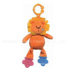 Factory Supply Baby Stuffed Plush Teether Toy